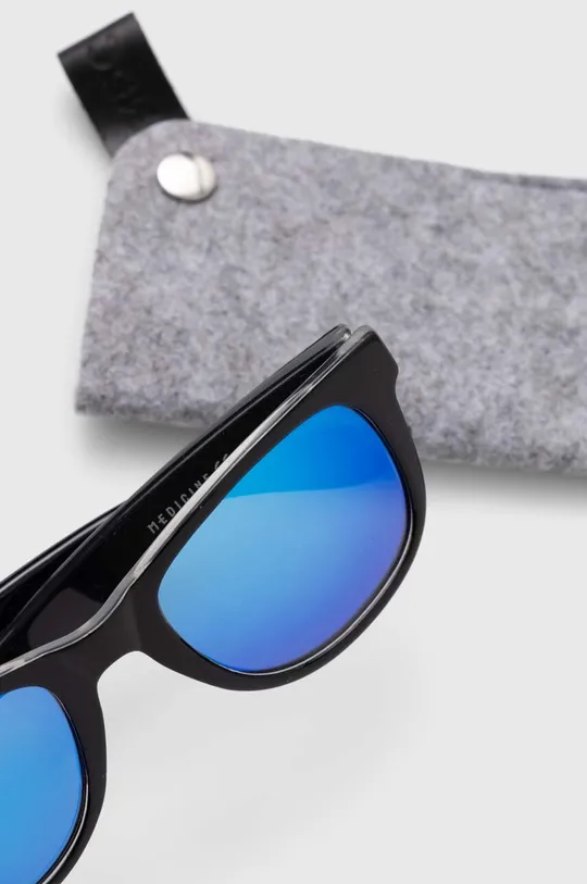 niebieski Okulary przeciwsłoneczne męskie nietonące z powłoką Revo i polaryzacją kolor niebieski