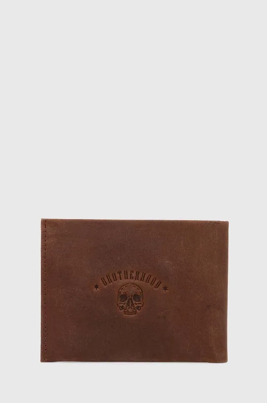 Шкіряний гаманець Medicine коричневий
