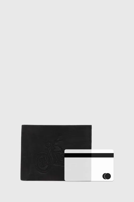 čierna Peňaženka pánsky čierna farba