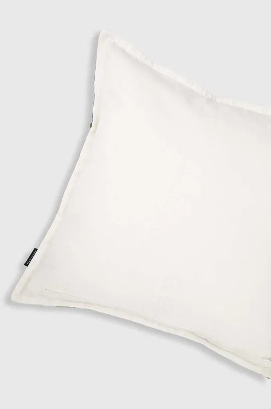 Poszewka dekoracyjna na poduszkę z aplikacją 45 x 45 cm wzorzysta kolor beżowy Unisex