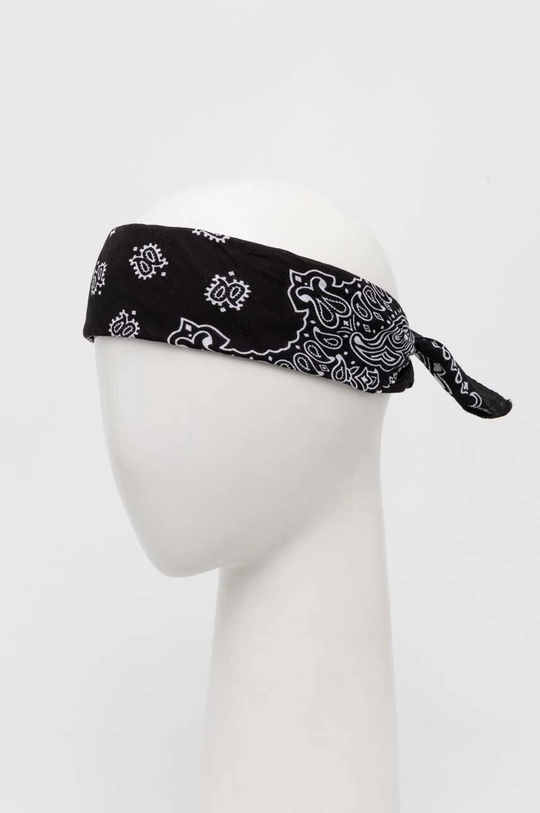 Medicine bandana bawełniana czarny