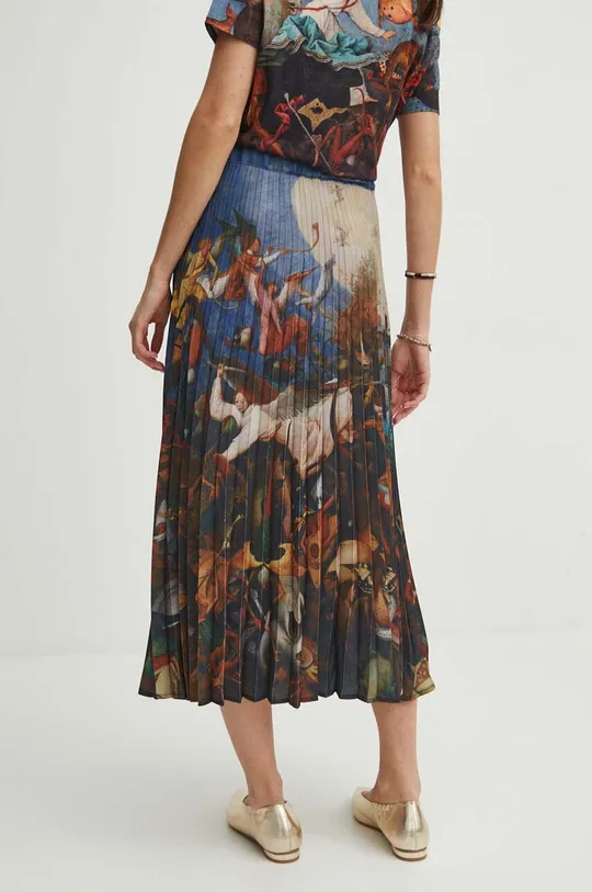 viacfarebná Sukňa dámska midi z kolekcie Eviva L'arte viac farieb
