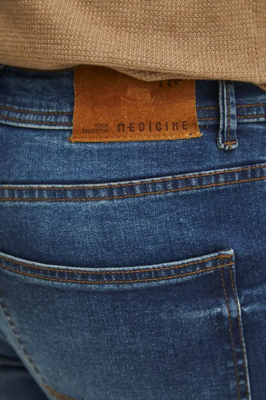 granatowy Medicine jeansy