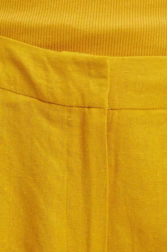 жёлтый Льняные брюки Medicine