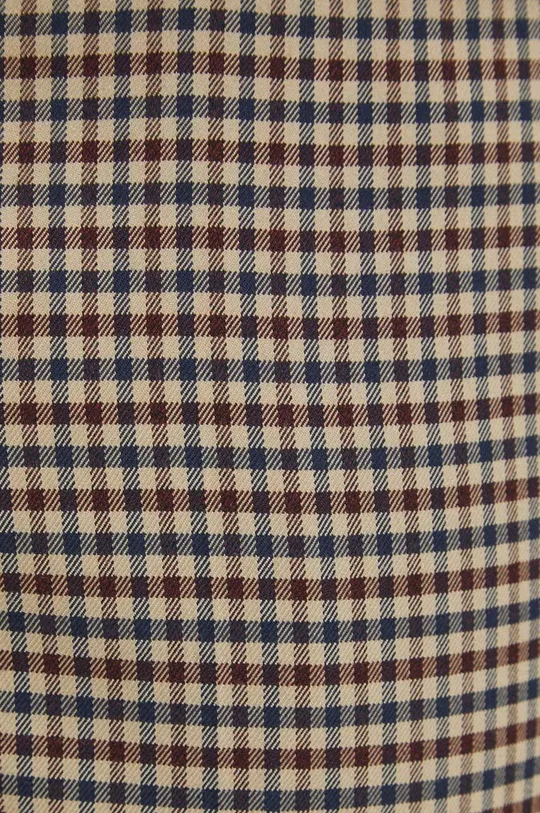 beżowy Spodnie męskie wzorzyste kolor beżowy
