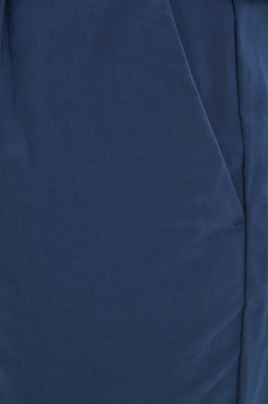 niebieski Spodnie męskie slim gładkie kolor niebieski