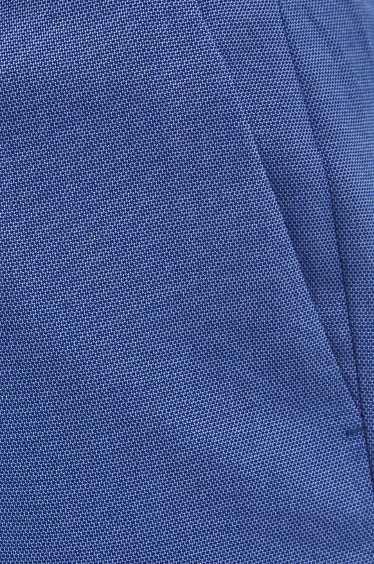 niebieski Spodnie męskie slim melanżowe kolor niebieski