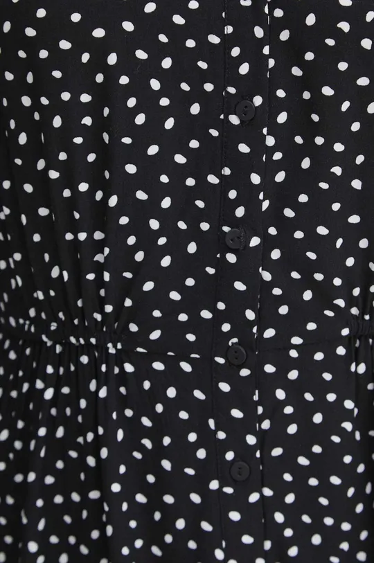 Sukienka damska midi wzorzysta kolor czarny