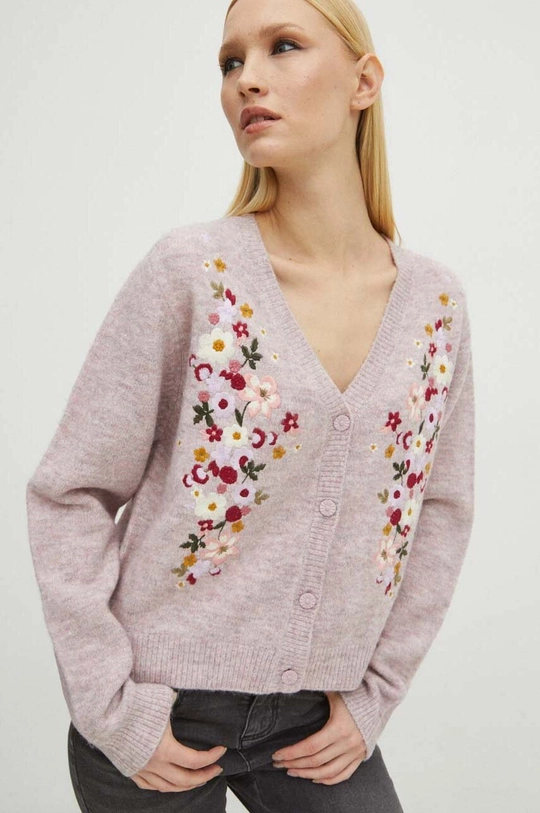 rosa Medicine cardigan Donna