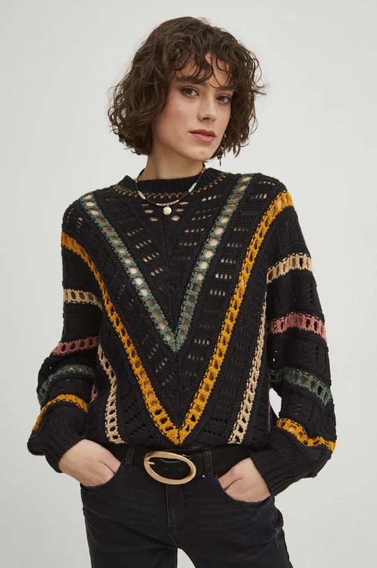 czarny Medicine sweter