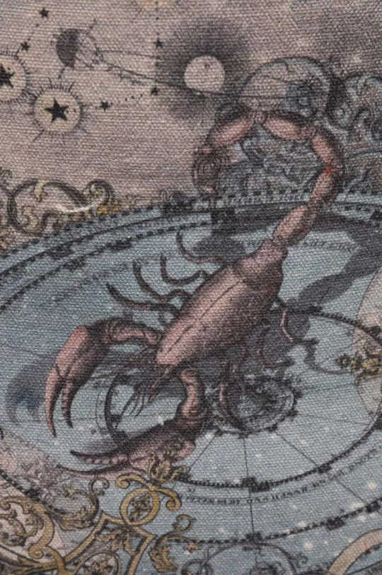 Torba bawełniana z kolekcji Zodiak - Skorpion kolor beżowy Damski