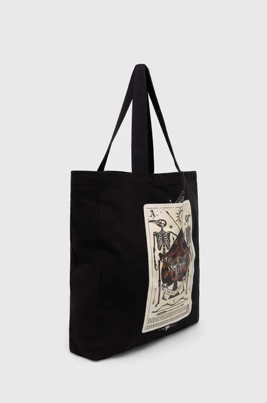 Bavlnená taška z kolekcie Love Alchemy čierna farba čierna