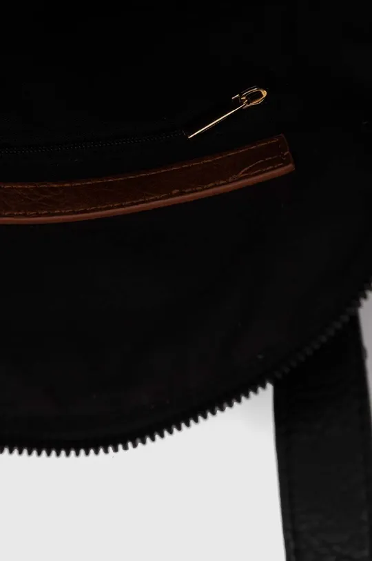 Kabelka dámska s funkciou batohu z ekologickej kože hnedá farba Dámsky