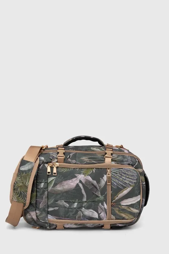 Cestovný ruksak dámsky multifunkčný so vzorom zelená farba zelená