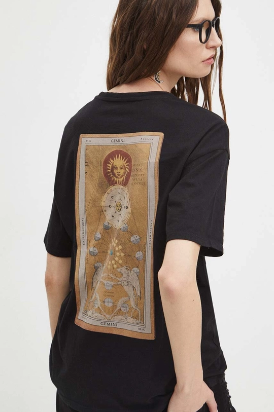 nero Medicine t-shirt in cotone