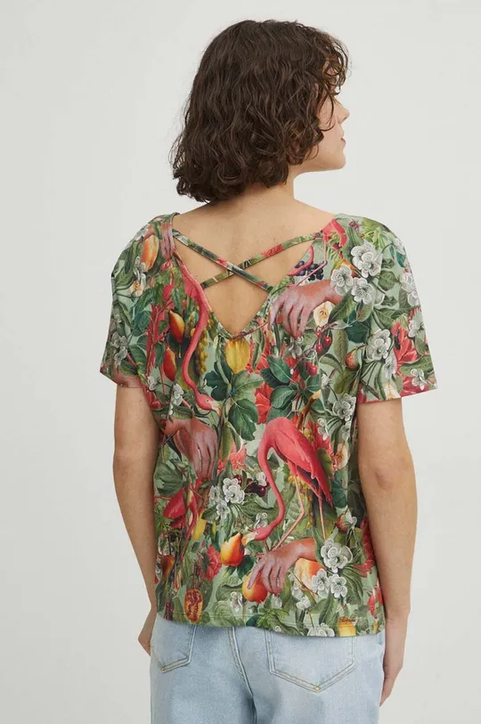 vícebarevná Bavlněné tričko dámské z kolekce Graphics Series