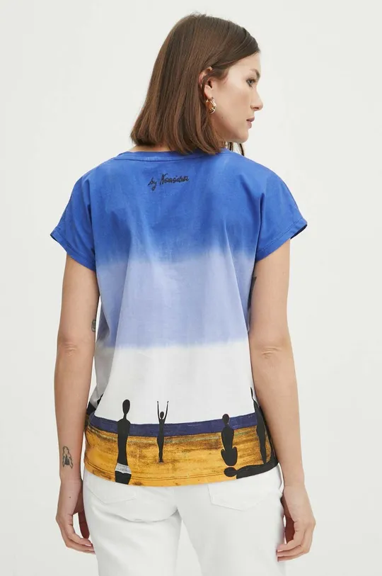 vícebarevná Bavlněné tričko dámské z kolekce Jerzy Nowosielski x Medicine více barev