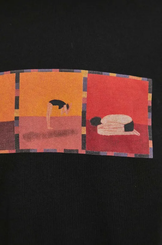 T-shirt bawełniany damski z kolekcji Jerzy Nowosielski x Medicine kolor czarny