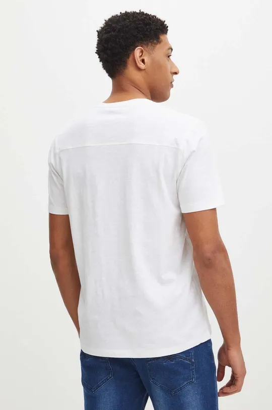 Bavlněné tričko bílá barva 100 % Bavlna