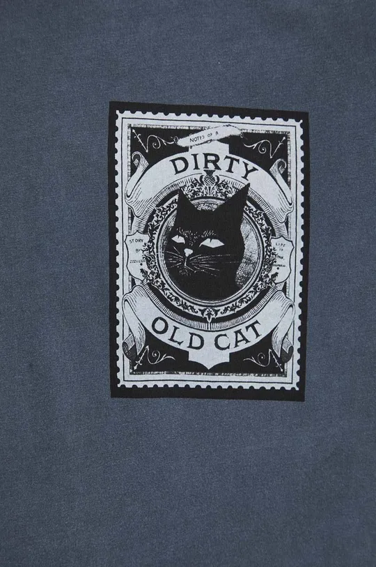 Bavlněné tričko pánské z kolekce Graphics Series tmavomodrá barva