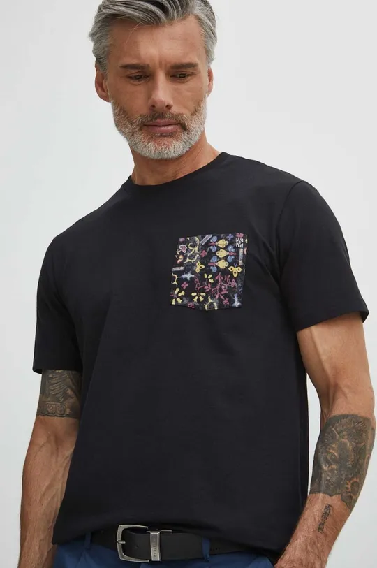 nero Medicine t-shirt in cotone Uomo
