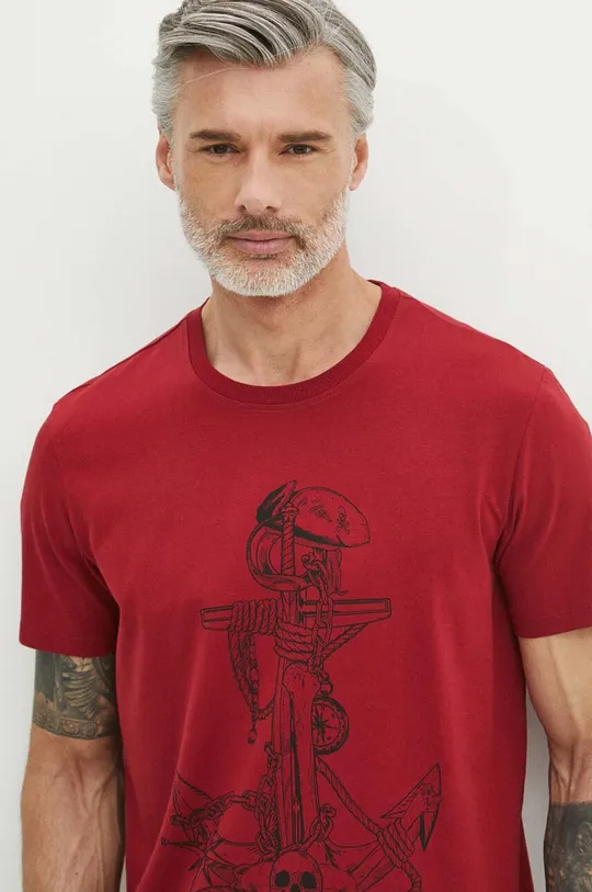 rosso Medicine t-shirt in cotone Uomo