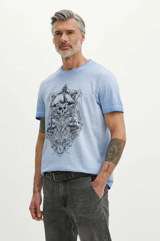 blu Medicine t-shirt in cotone Uomo