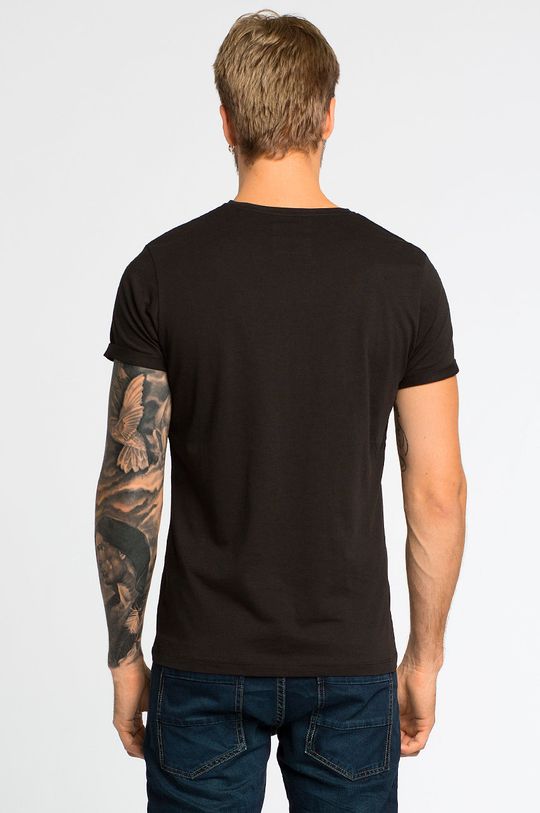 T-shirt Iconic czarny czarny