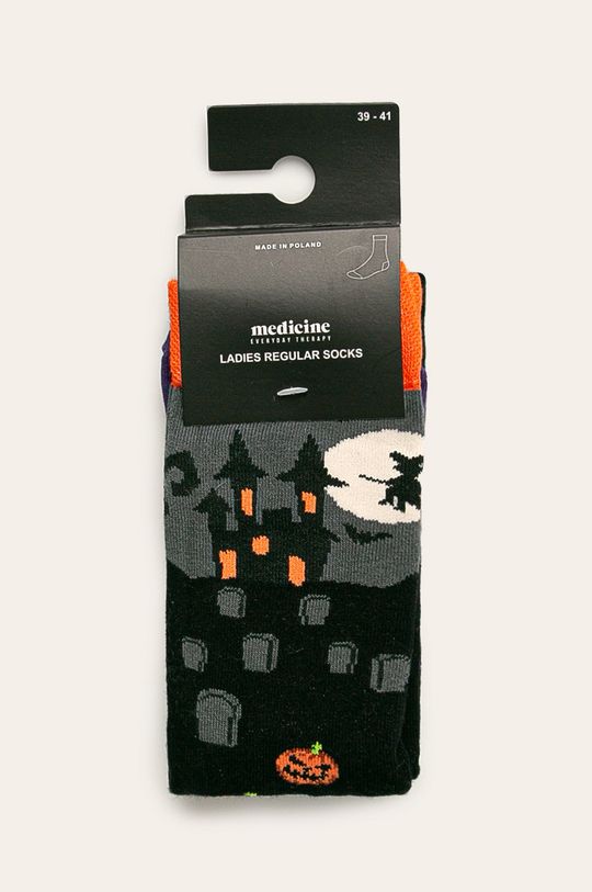 Ponožky dámske Basic (2 pack) viacfarebná