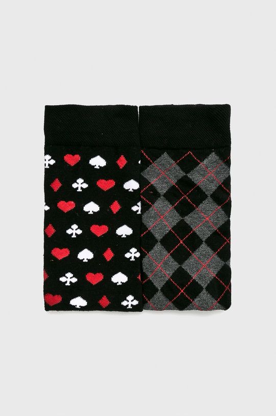 Ponožky Basic (2-pack) viacfarebná