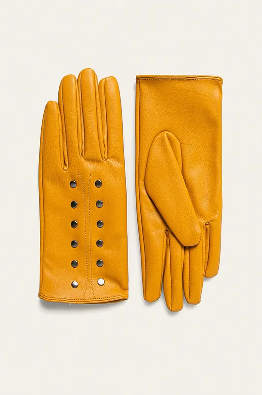 żółty Rękawiczki damskie żółte Damski