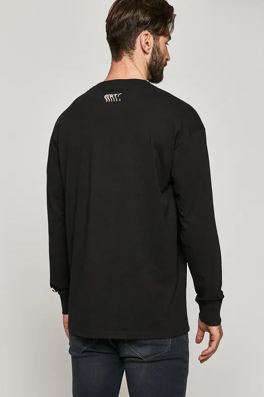 Medicine - Tričko s dlhým rukávom Lux Black  100% Bavlna