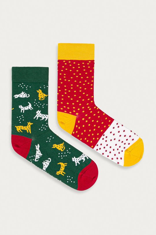 πολύχρωμο Medicine - Κάλτσες Animals (2-pack) Γυναικεία