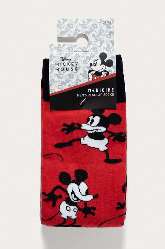 Skarpetki męskie Mickey Mouse (2-PACK) multicolor