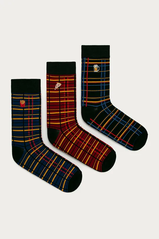πολύχρωμο Medicine - Κάλτσες Basic (3-pack) Ανδρικά