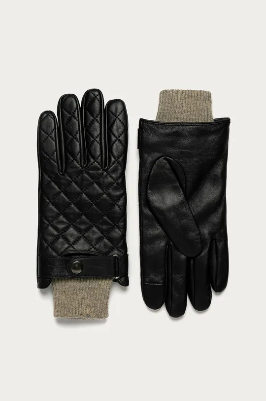 μαύρο Medicine - Δερμάτινα γάντια Basic Ανδρικά