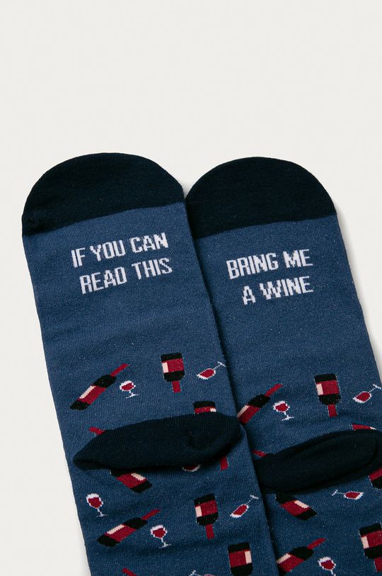 πολύχρωμο Medicine - Σετ δώρου: κάλτσες (2 τεμ.) και φελλός κρασιού Gifts