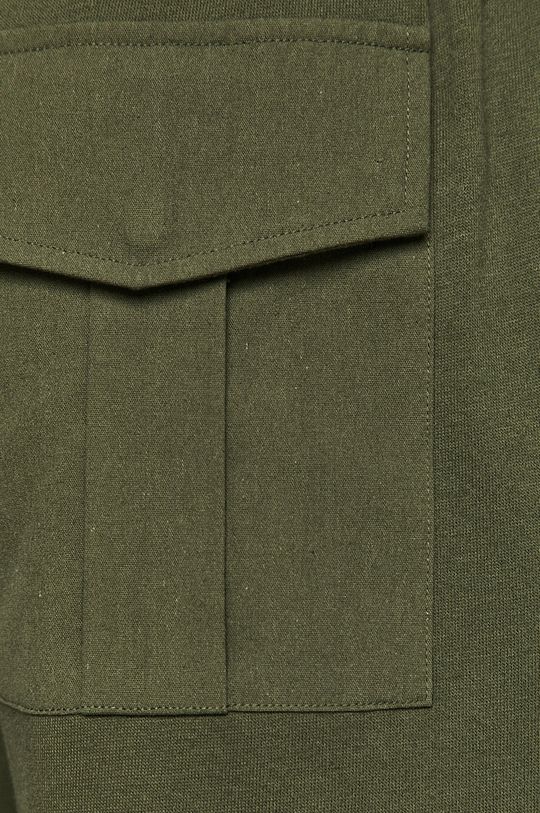 militarny Spodnie dresowe męskie zielone