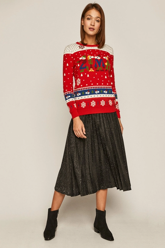 Sweter damski z kolekcji X-mass by Patryk Mogilnicki multicolor