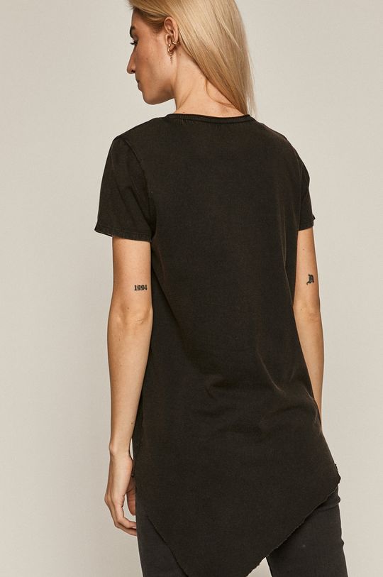 T-shirt damski z nadrukiem AC/DC czarny 100 % Bawełna