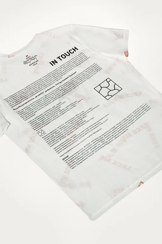 T-shirt męski by Dorota Masłowska i Maciej Chorąży biały