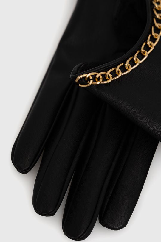 Rękawiczki damskie czarne czarny