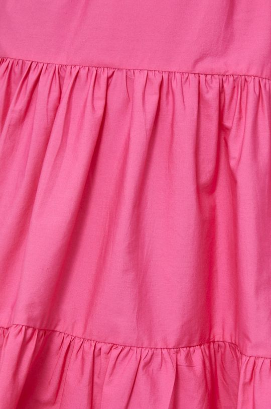 Spódnica damska z bawełną z recyklingu różowa Damski
