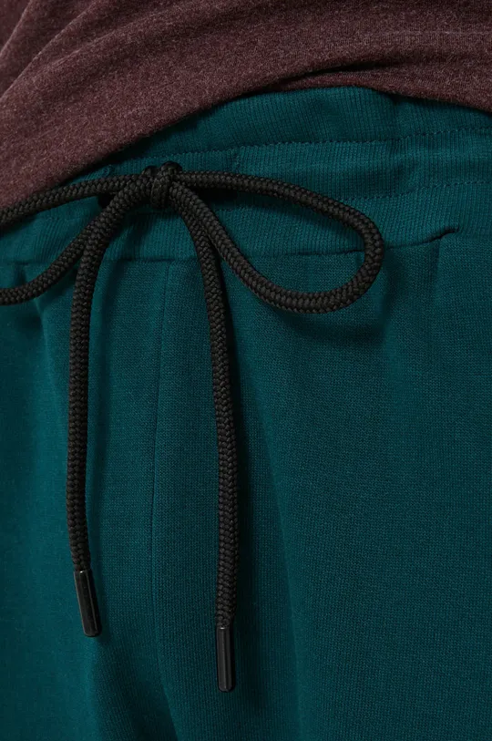 turkusowy Spodnie z dzianiny męskie zielone