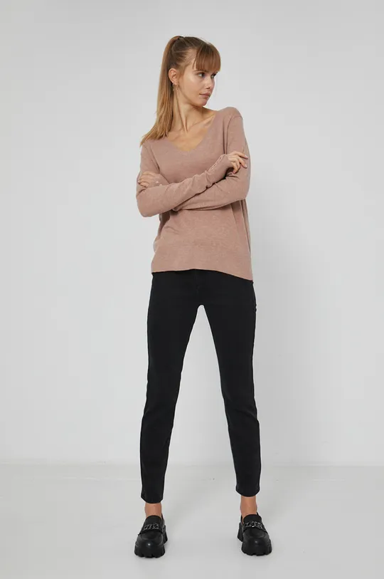 Medicine - Sweter Basic beżowy