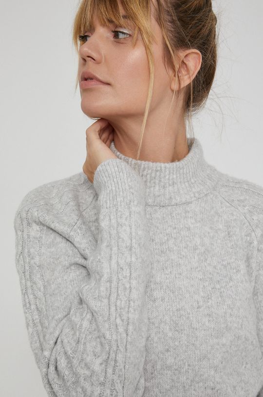 Medicine - Sweter z domieszką wełny Basic Damski