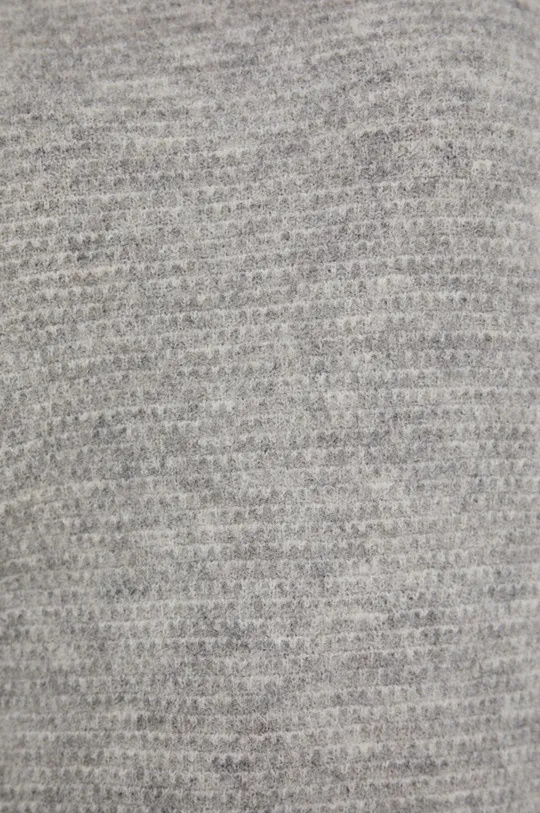 Sweter wełniany damski szary Damski