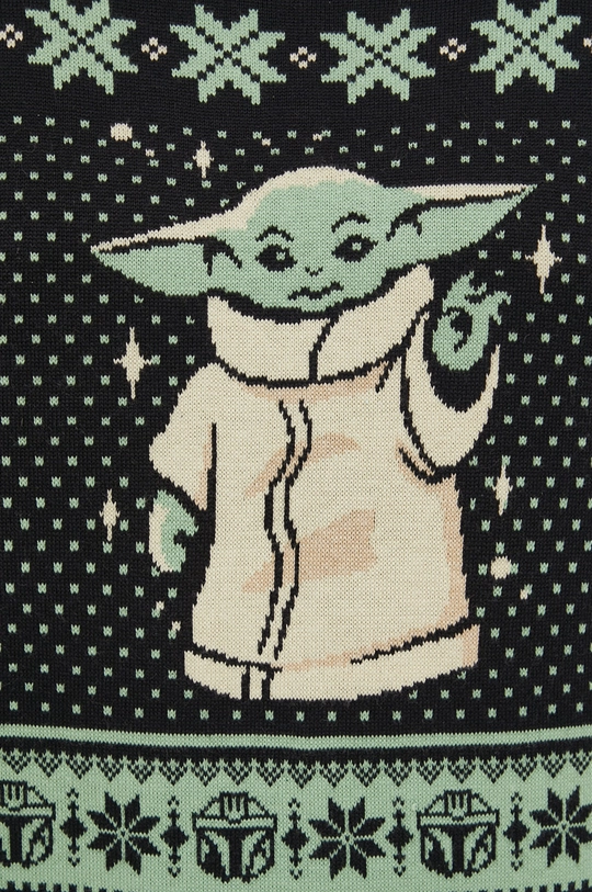 Sweter męski z motywem Stars Wars czarny Męski