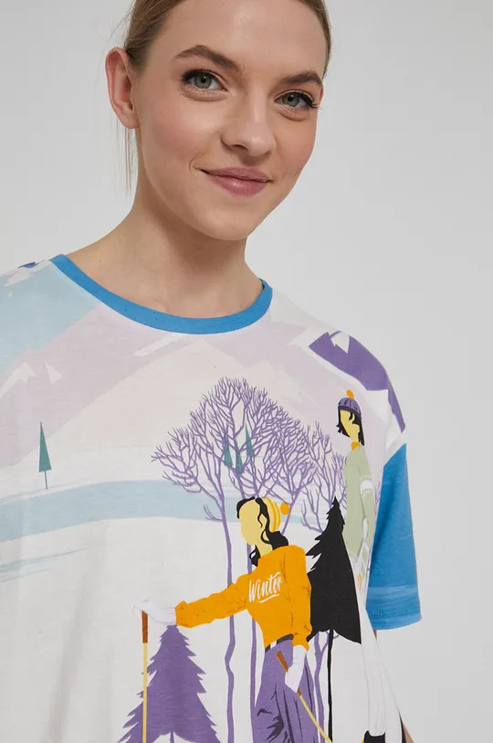 viacfarebná Medicine - Bavlnené tričko Apres Ski