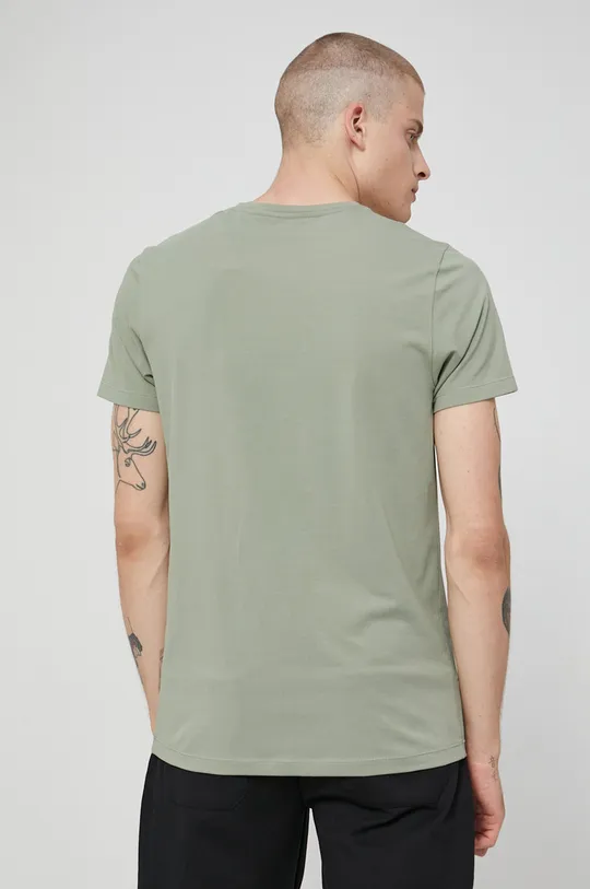 Medicine - T-shirt Basic <p>T-shirty biały/ granatowy/ czarny/ zielony:  95 % Bawełna, 5 % Elastan 
T-shirty niebieski/ beżowy/ czerwony/ turkusowy: 57% Bawełna, 38% Poliester, 5% Elastan</p>